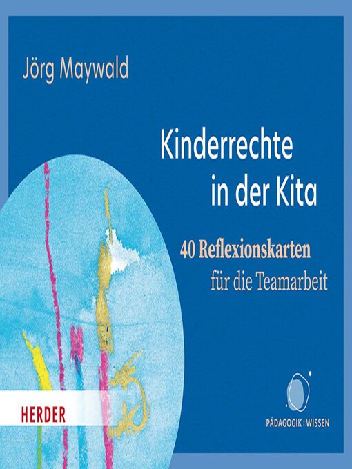 Cover image for Kinderrechte in der Kita. 40 Reflexionskarten für die Teamarbeit